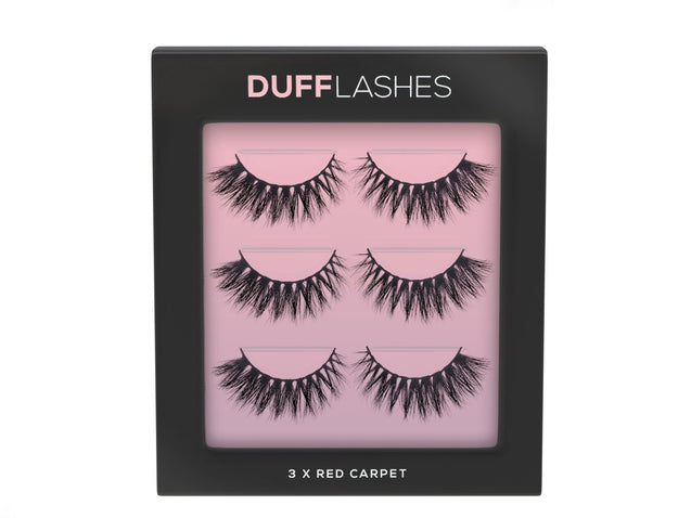 3 x Red Carpet - DUFFLashes